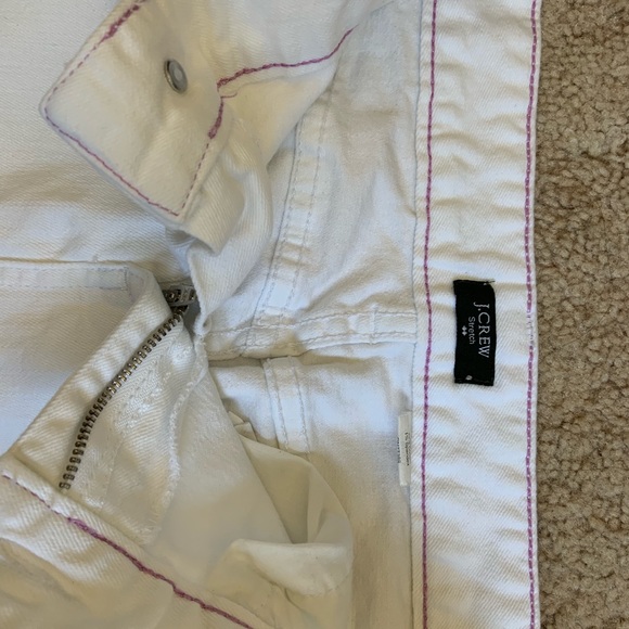 White J. Crew Stretch Skirt - Picture 2 of 3